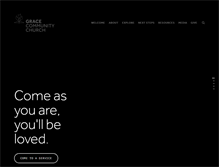 Tablet Screenshot of gracearlington.com